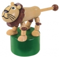 Lev mačkací figurka 