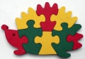 Puzzle dřevěné Ježek. 