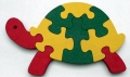 Puzzle dřevěné Želva. 