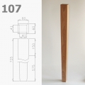 Stolová noha č. 107